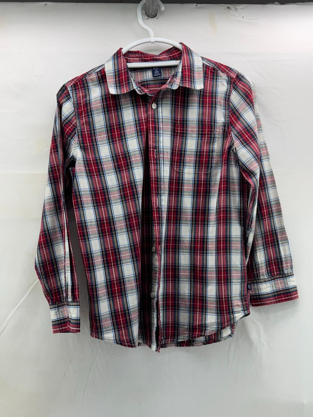 Boy’s Gap 14/16 plaid button up shirt